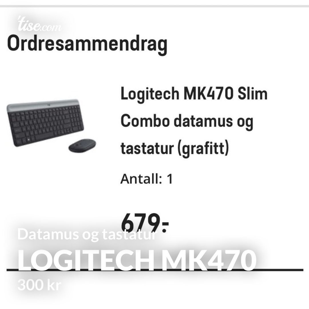 Logitech MK470