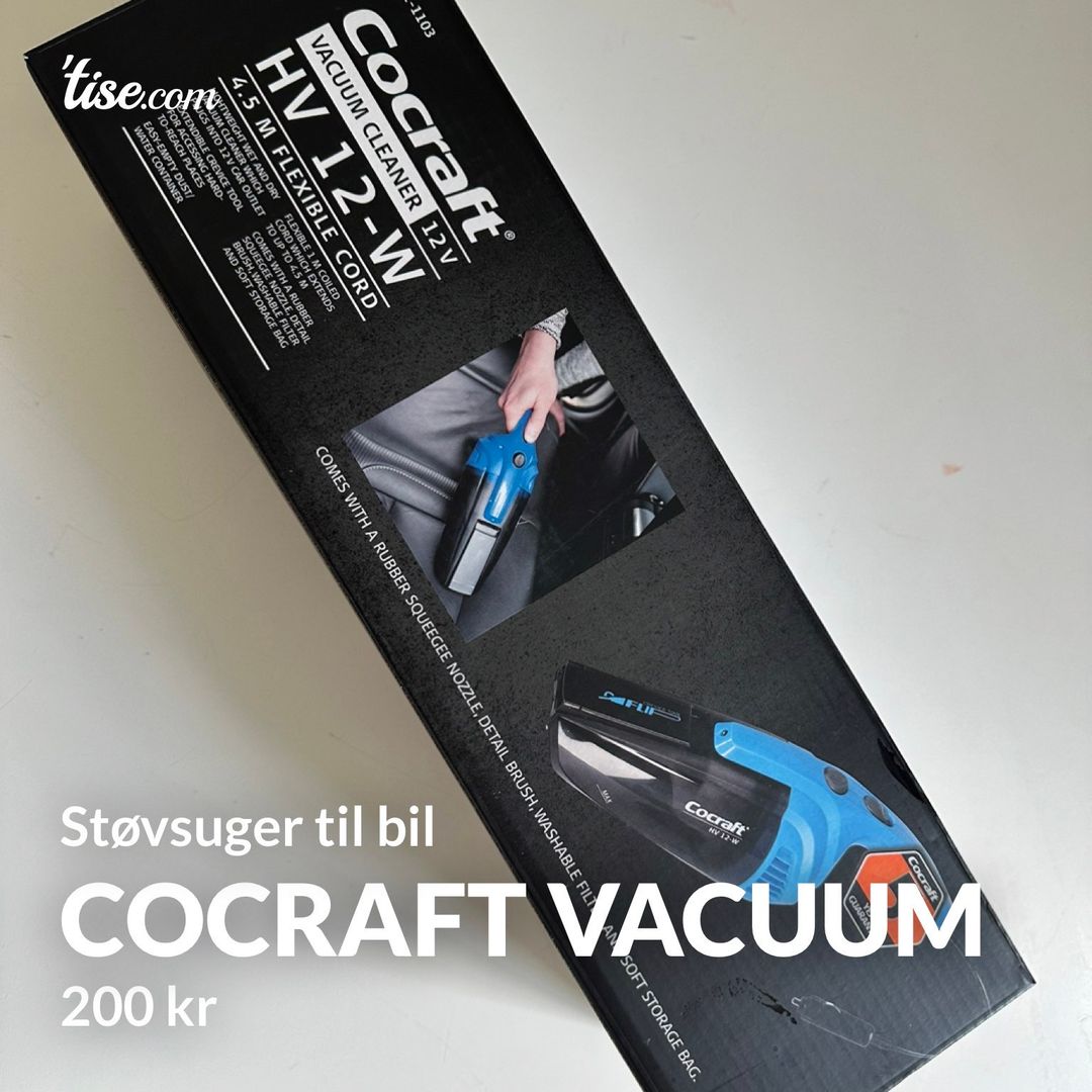 Cocraft vacuum