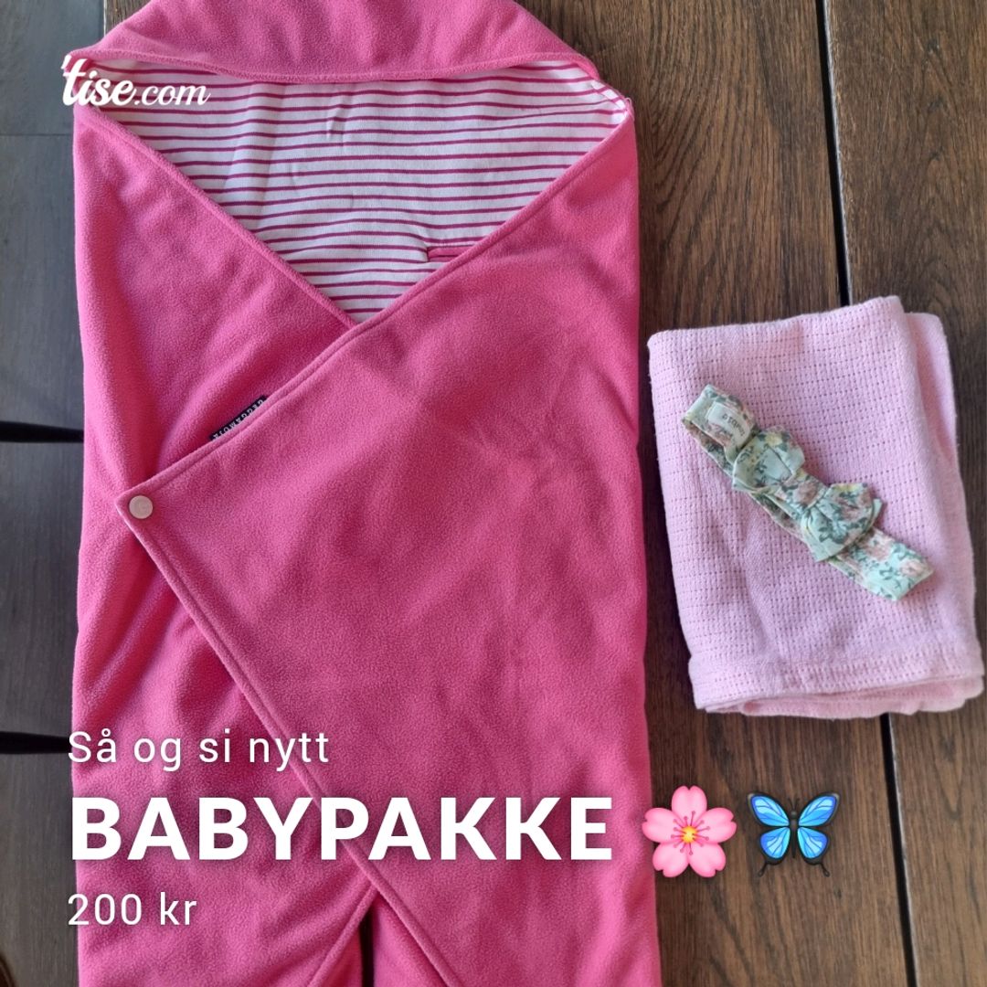 Babypakke 🌸🦋