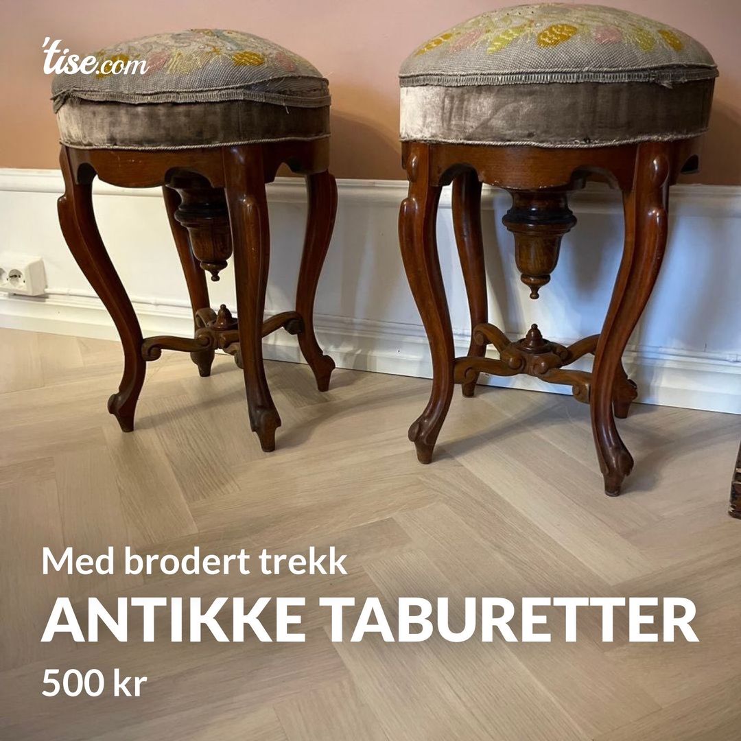 Antikke taburetter