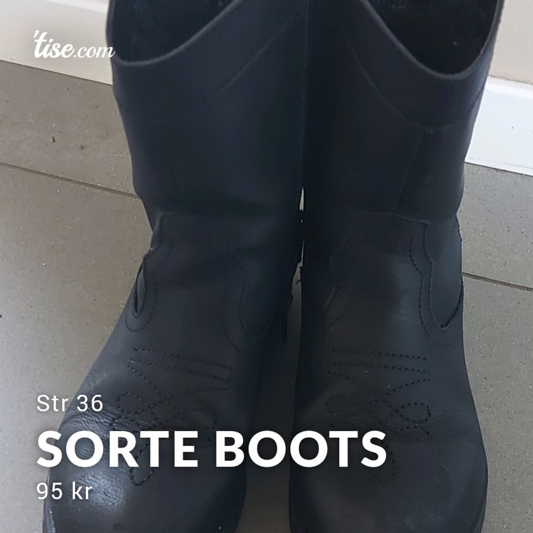 Sorte Boots