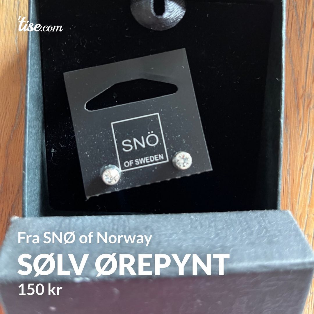 Sølv ørepynt