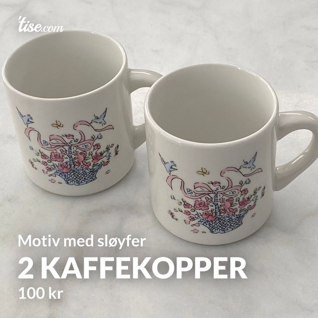 2 Kaffekopper