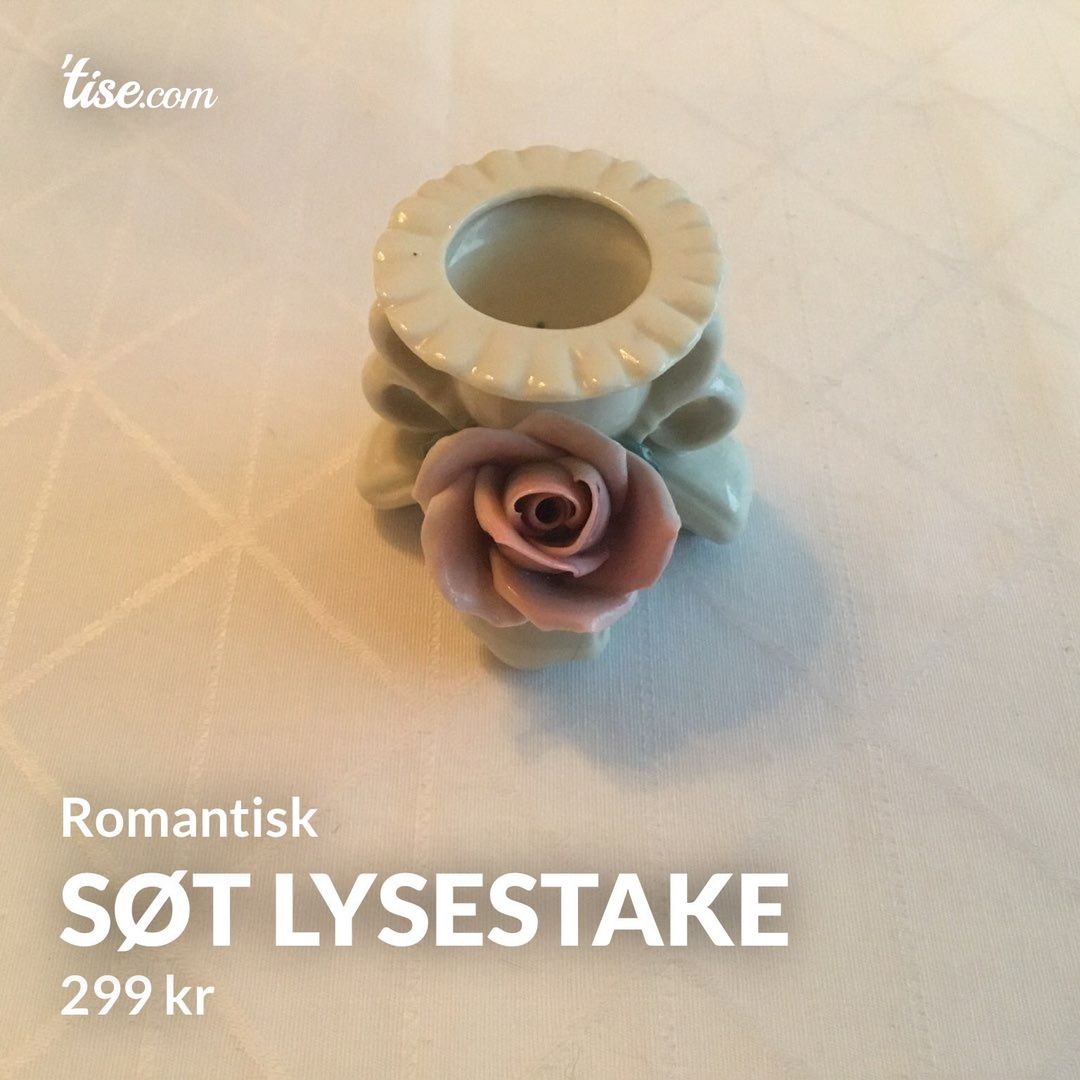 Søt lysestake