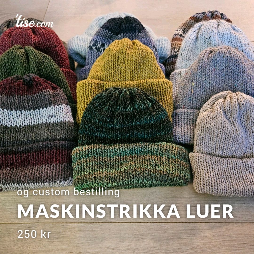 Maskinstrikka Luer