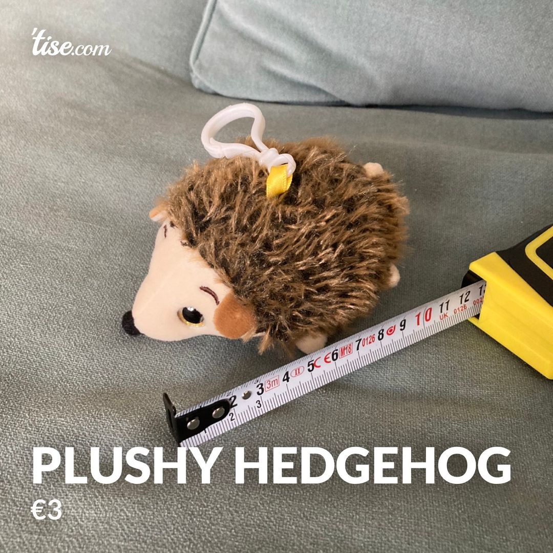 Plushy hedgehog