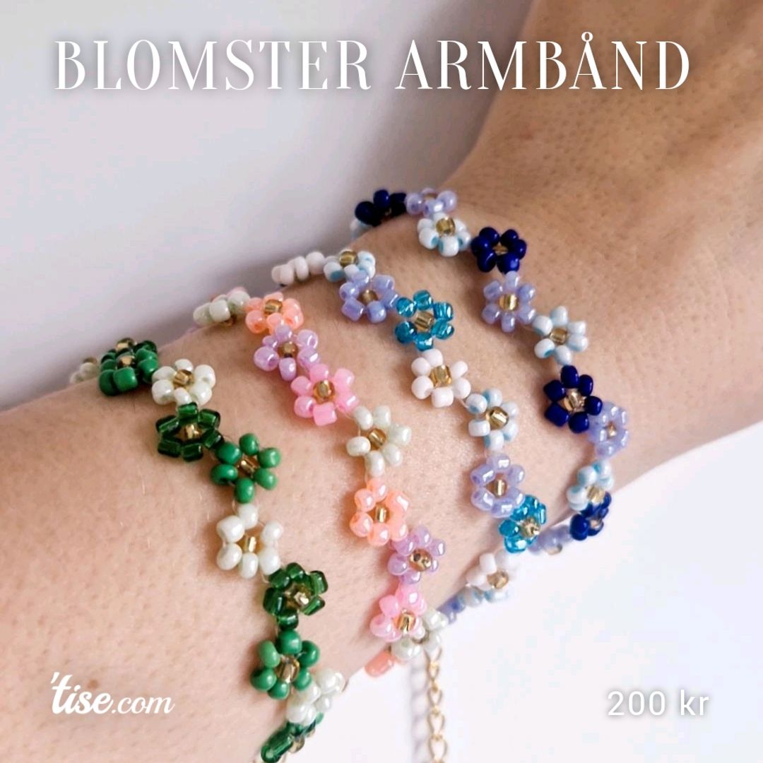 Blomster Armbånd