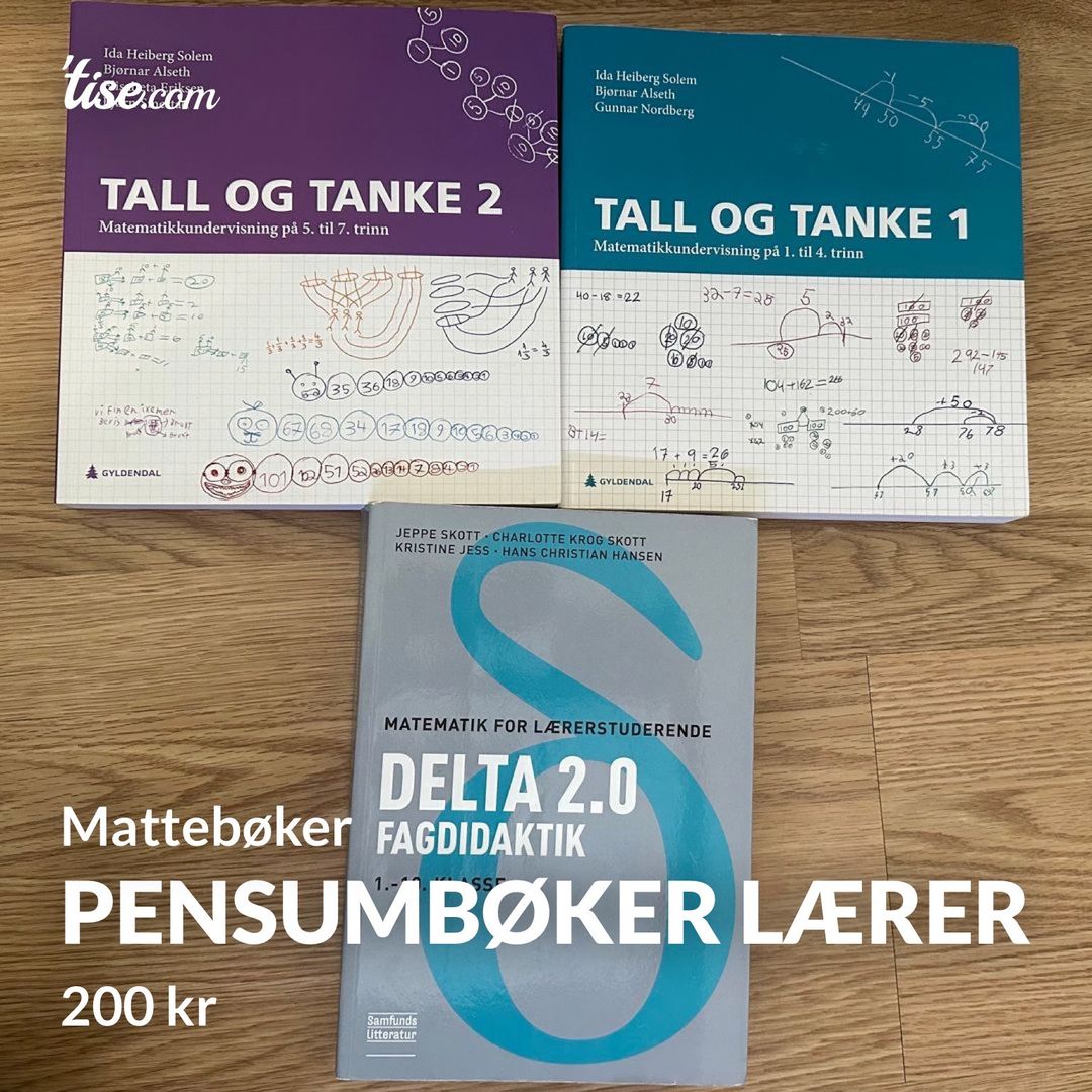 Pensumbøker lærer