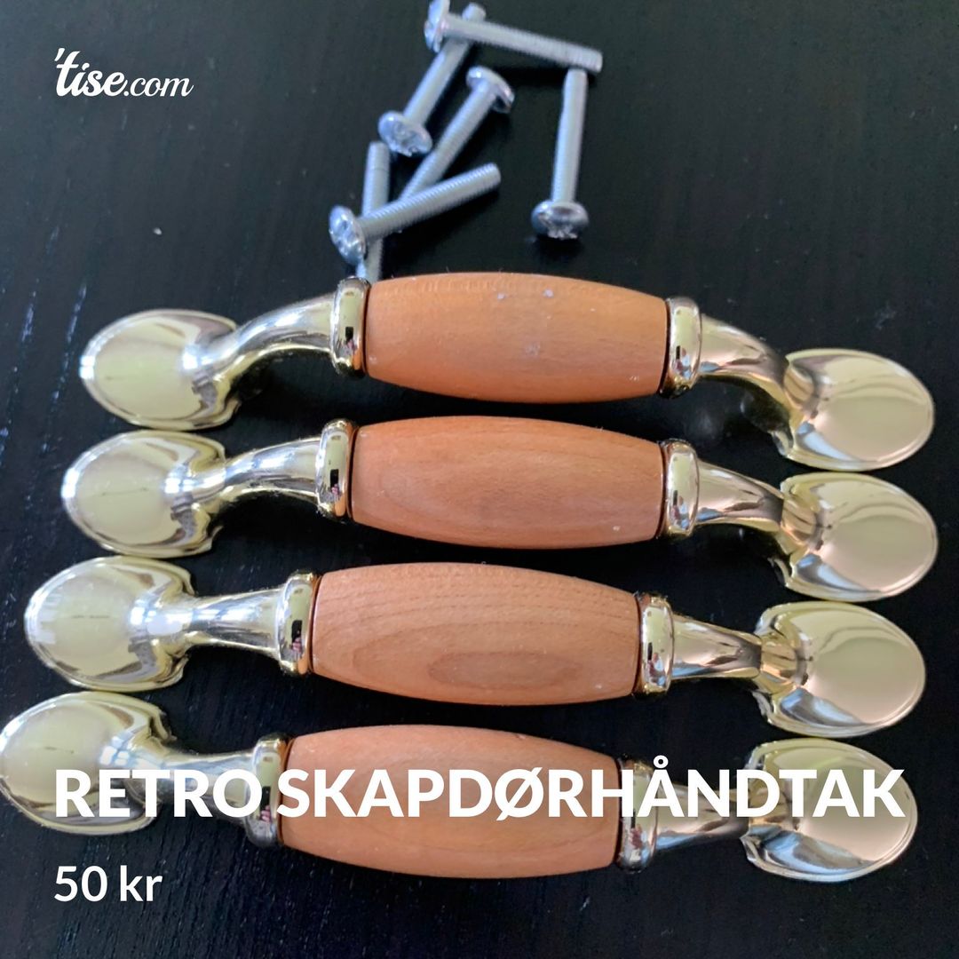 Retro skapdørhåndtak