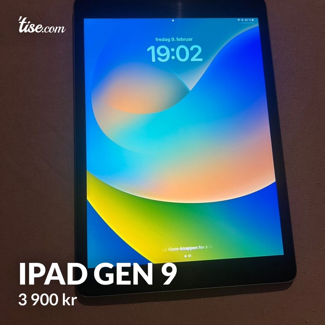 Ipad gen 9