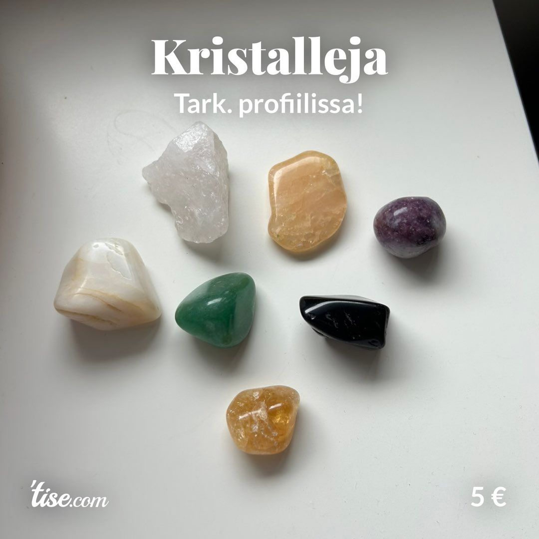 Kristalleja