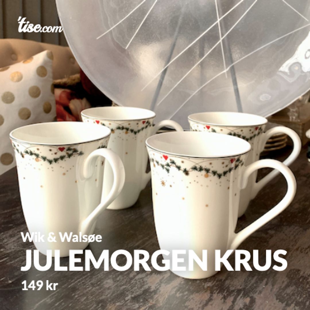 Julemorgen krus