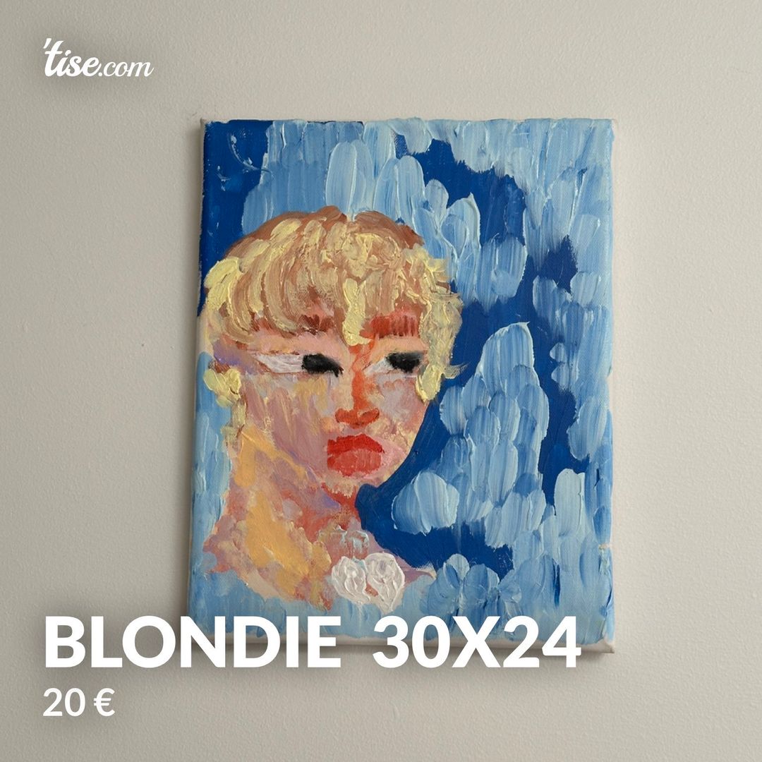 BLONDIE  30x24