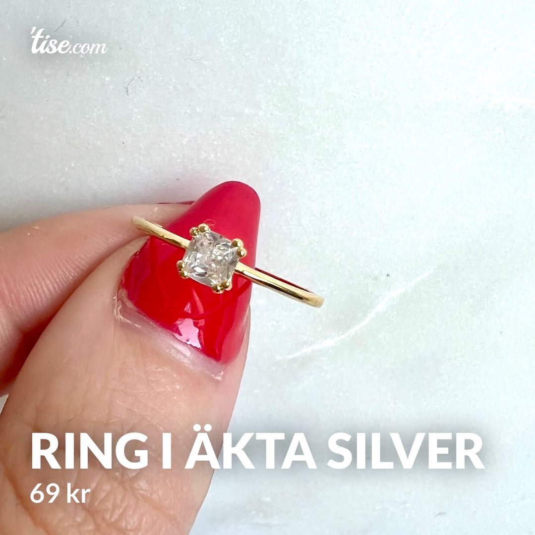 Ring i äkta silver