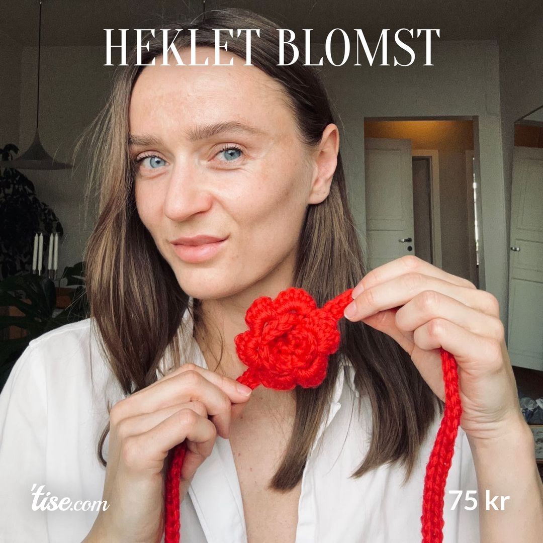 Heklet blomst