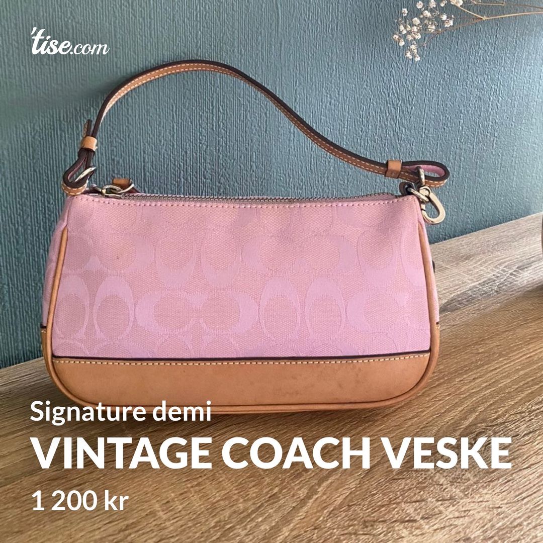 Vintage coach veske