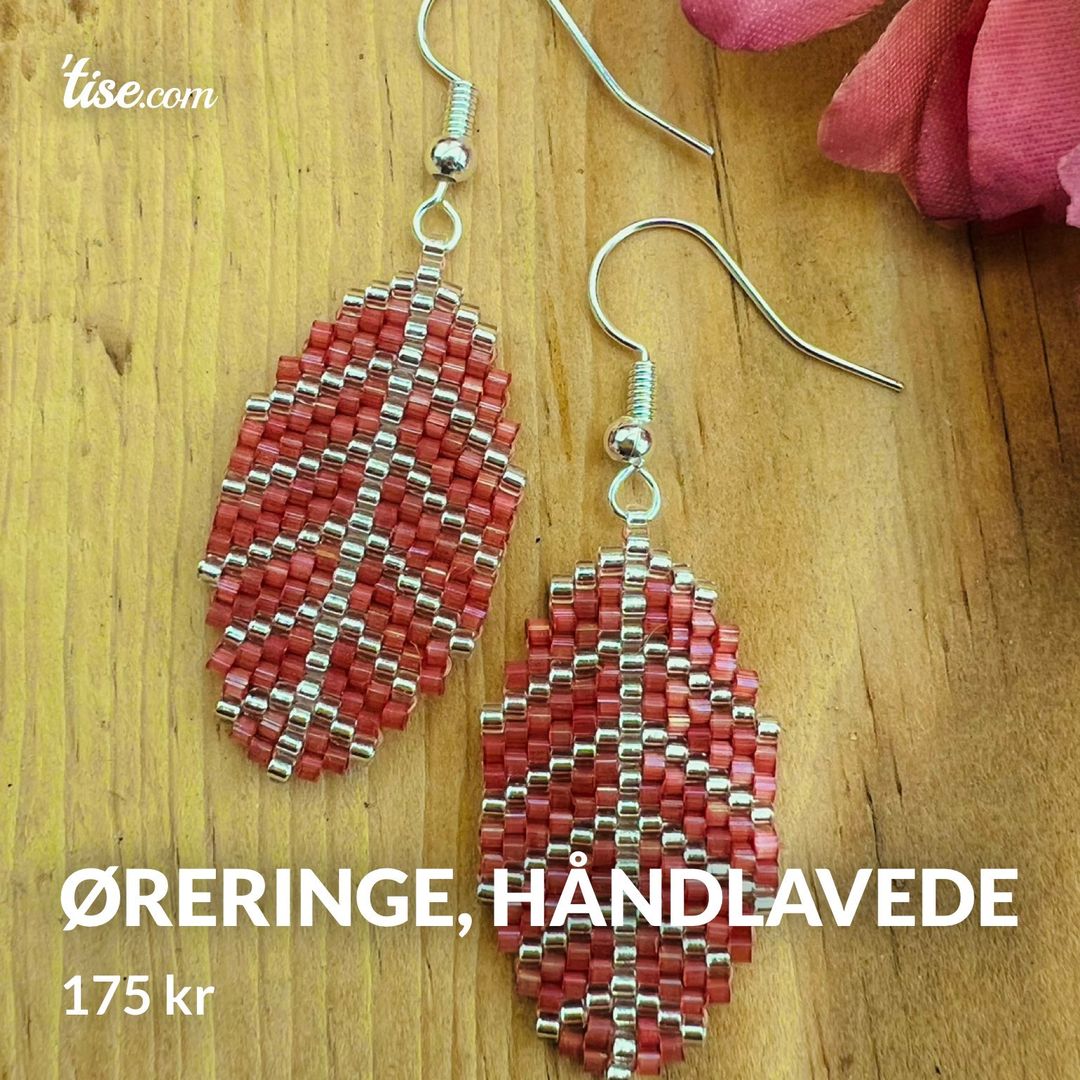 Øreringe, håndlavede