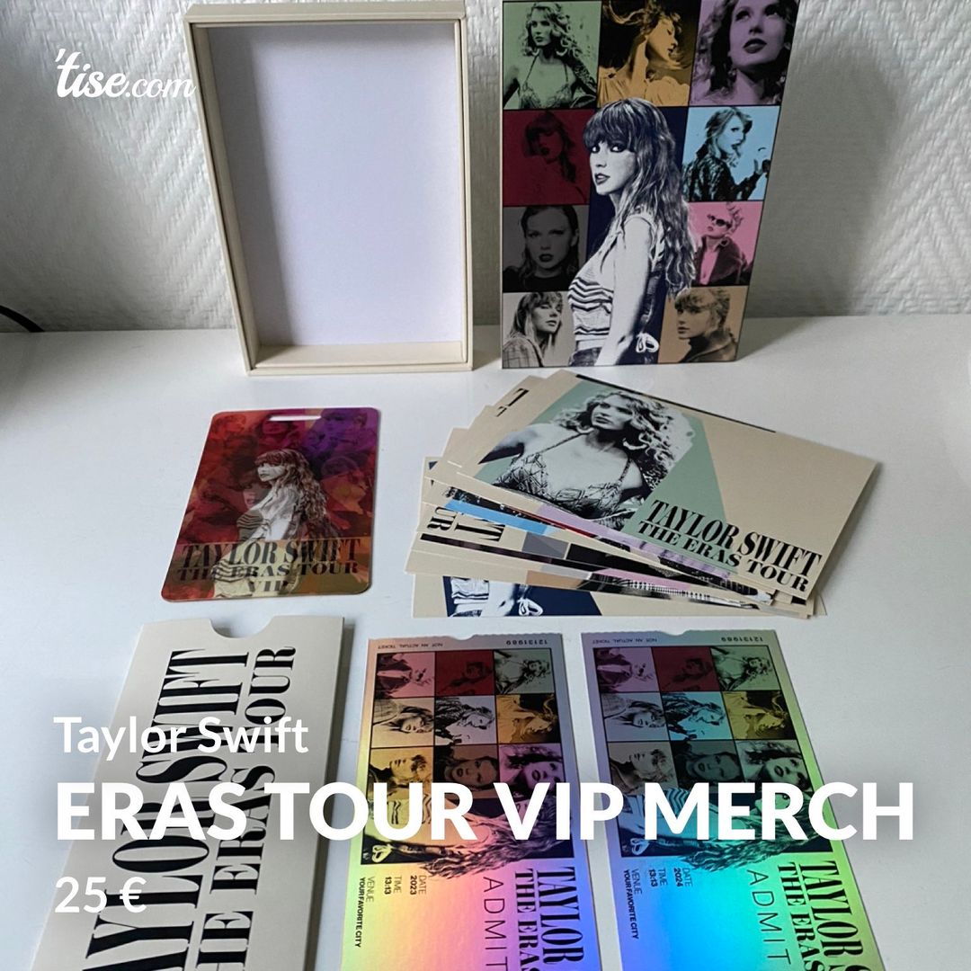 Eras tour vip merch