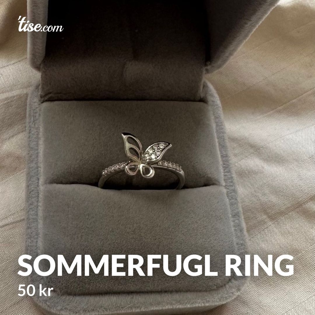 Sommerfugl ring