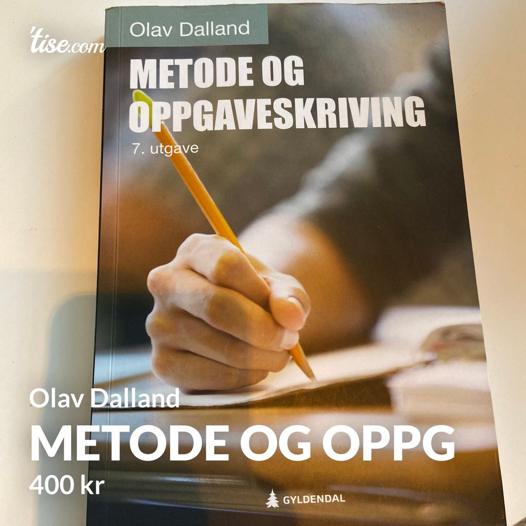 Metode og oppg