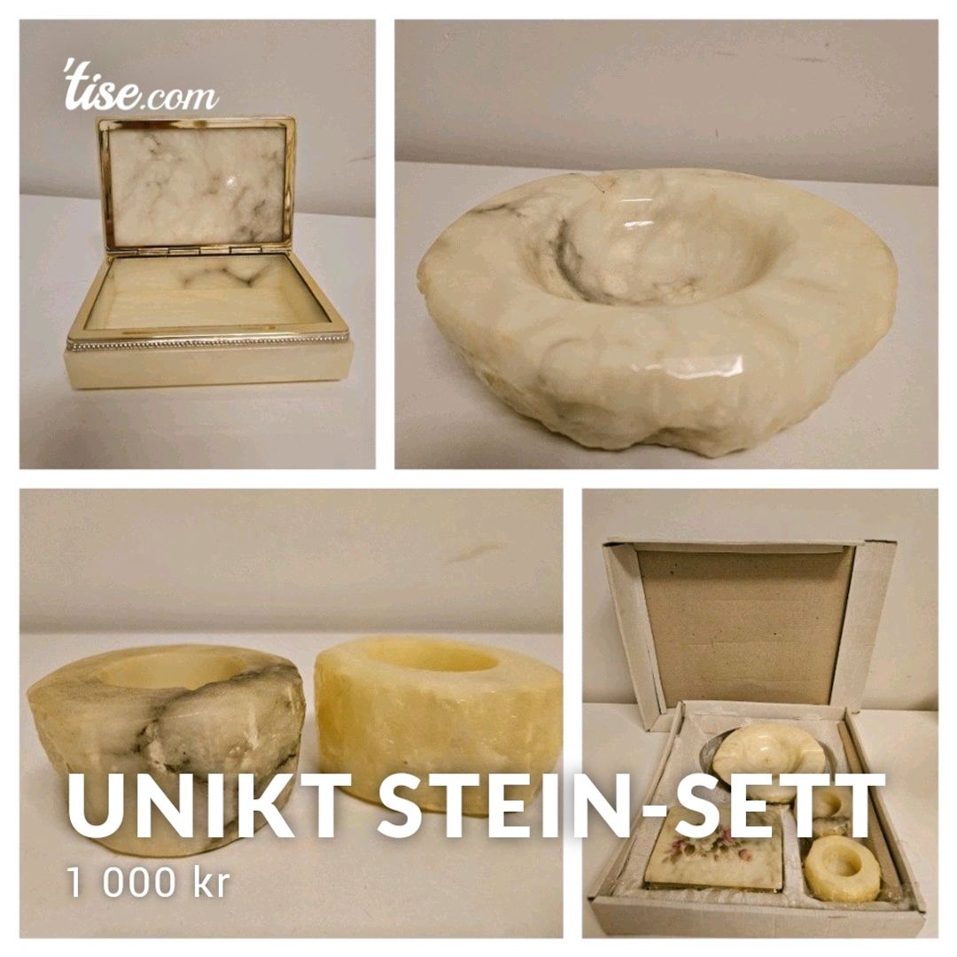 Unikt Stein-sett