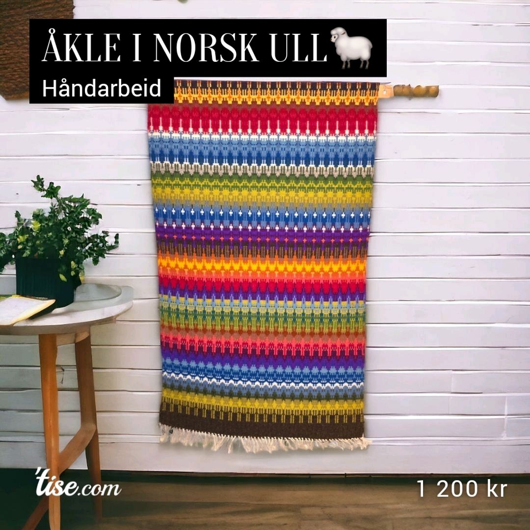 Åkle i Norsk Ull🐑