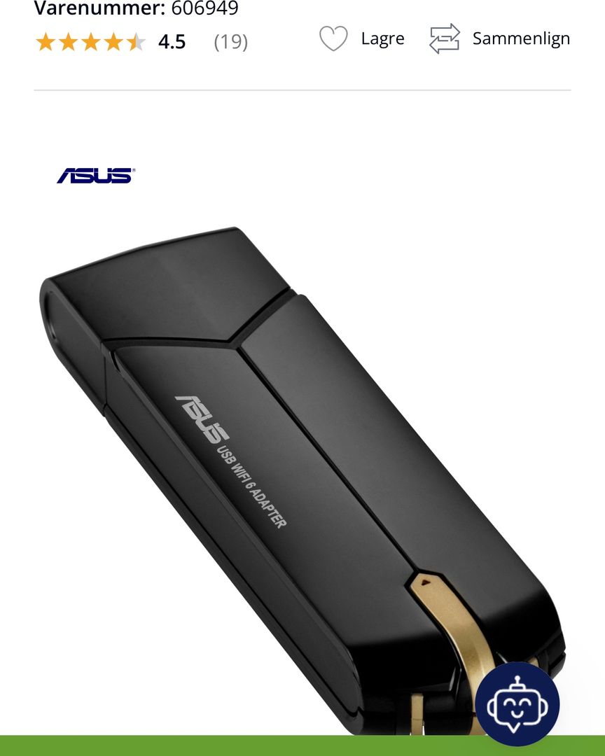 Tråløs wifi adapter