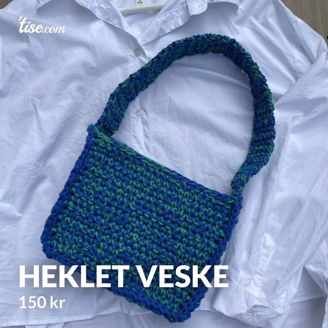 Heklet veske