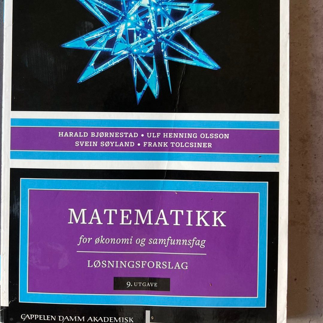 Matematikk