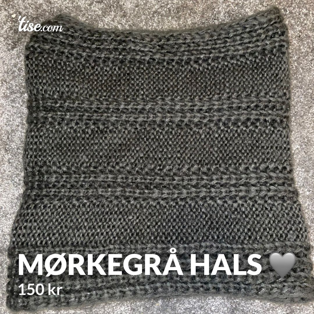 Mørkegrå hals 🩶