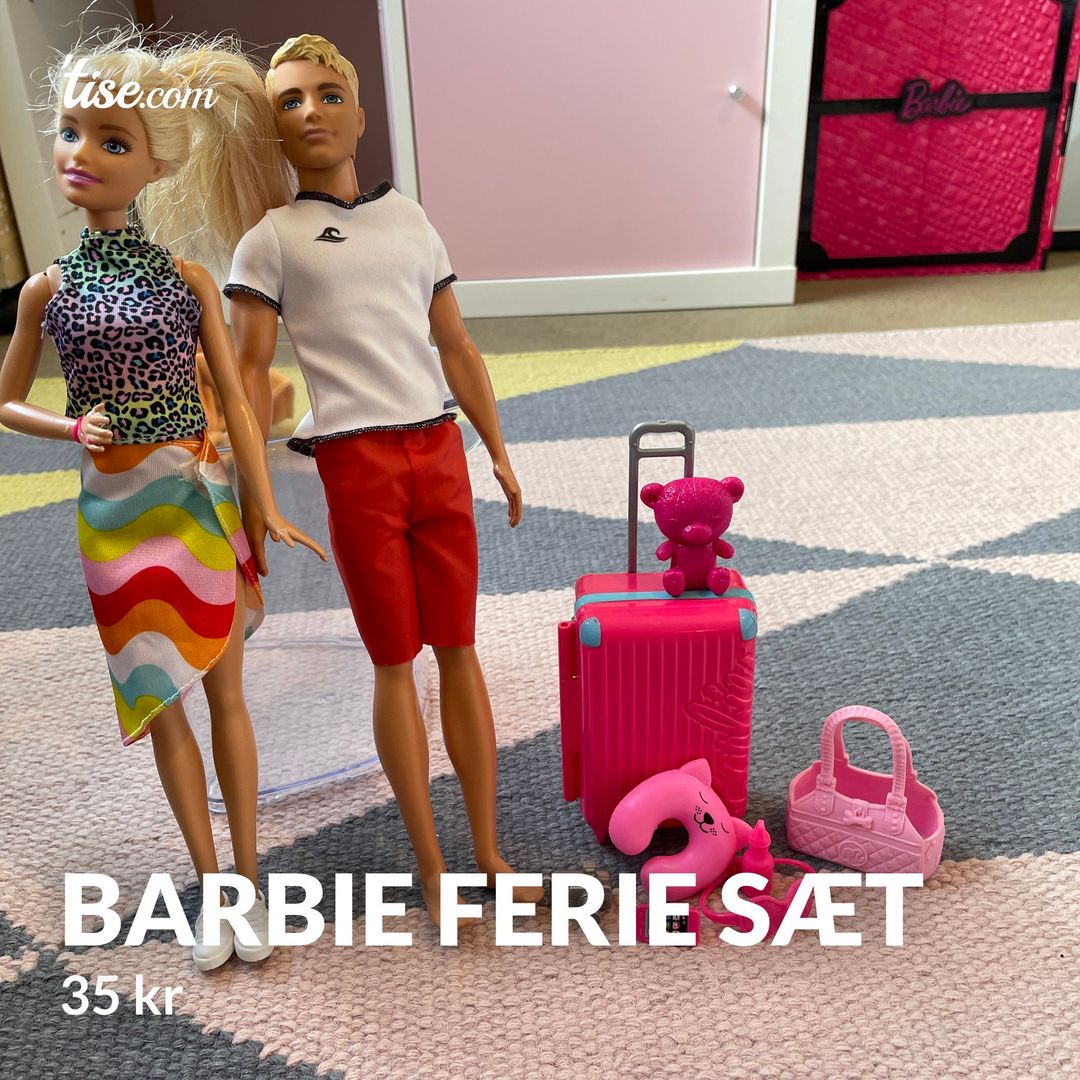 Barbie ferie sæt