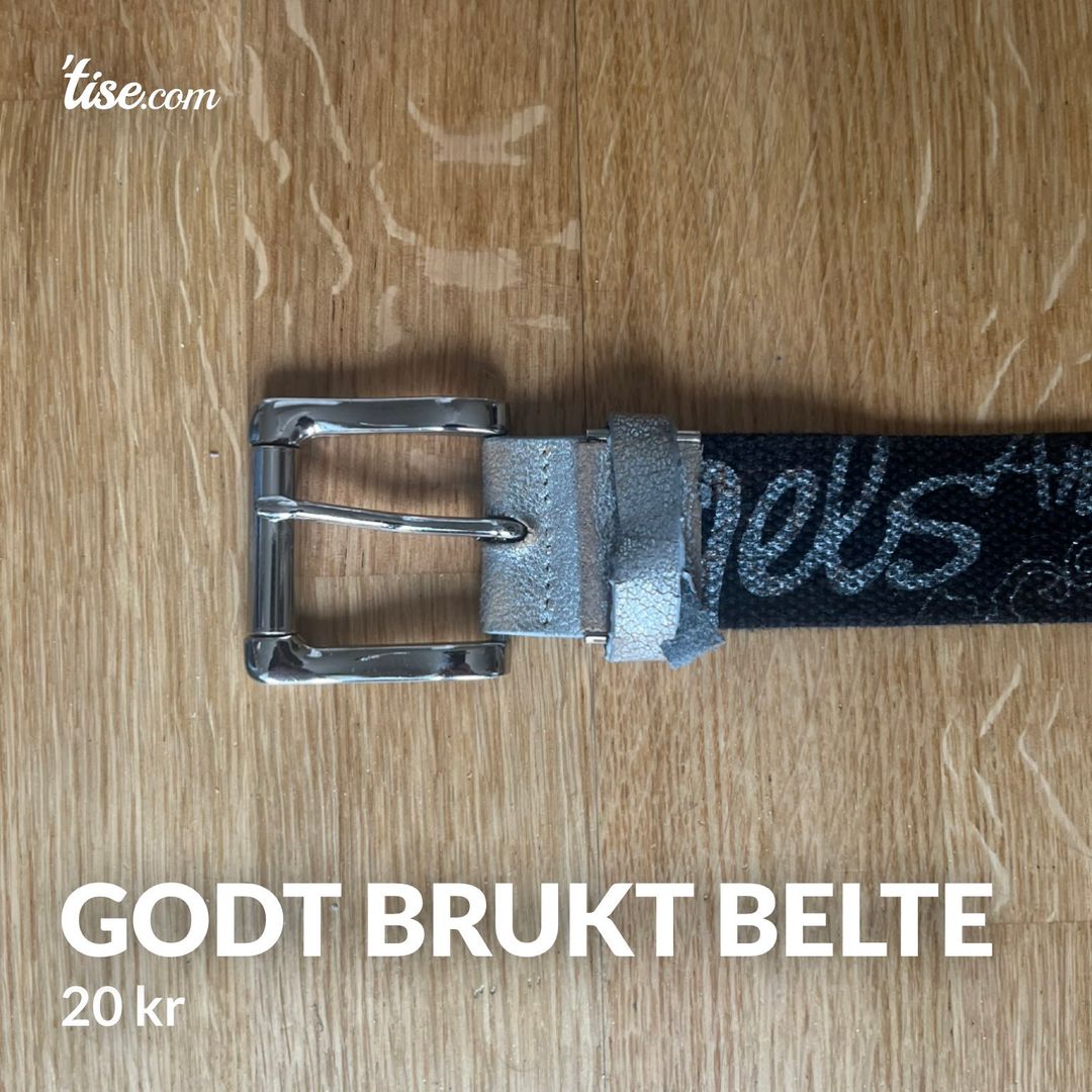 Godt brukt belte