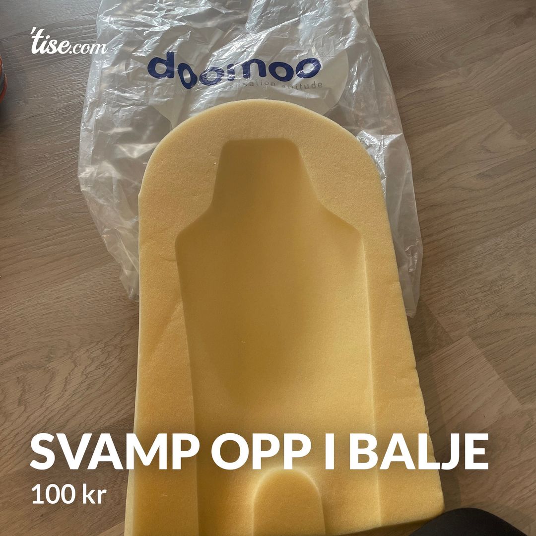 Svamp opp i balje