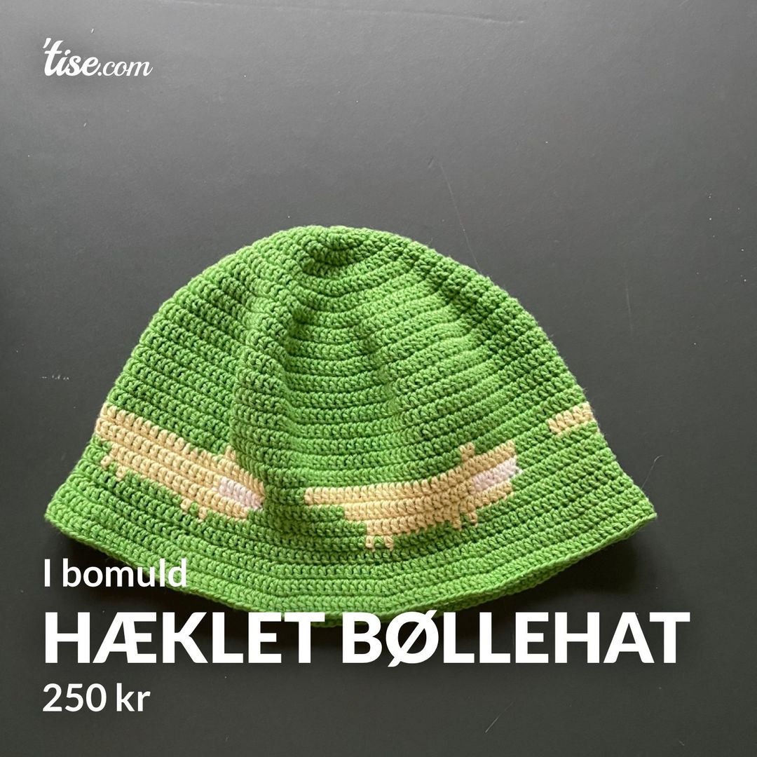 Hæklet bøllehat