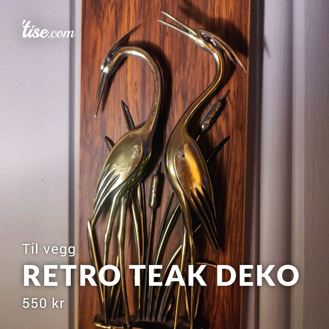 Retro Teak Deko