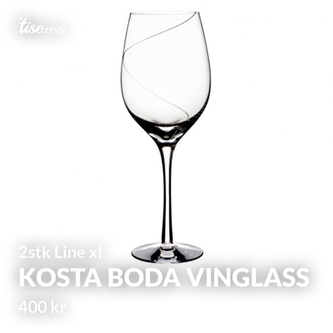 Kosta boda vinglass