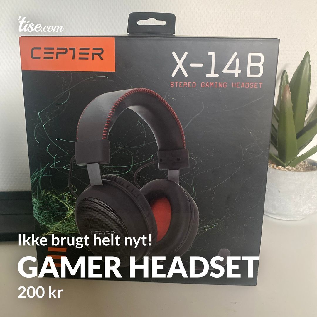 Gamer headset