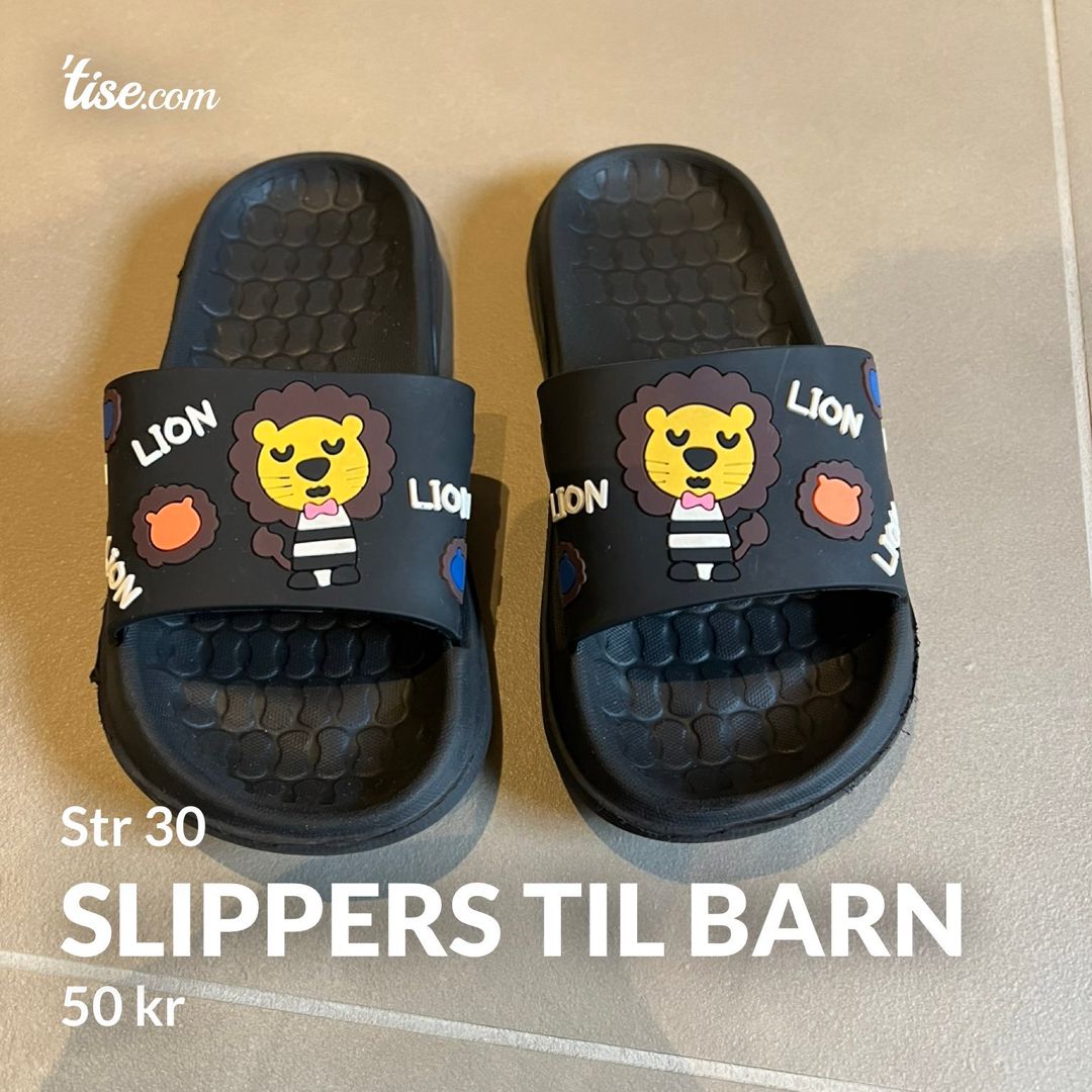 Slippers til barn