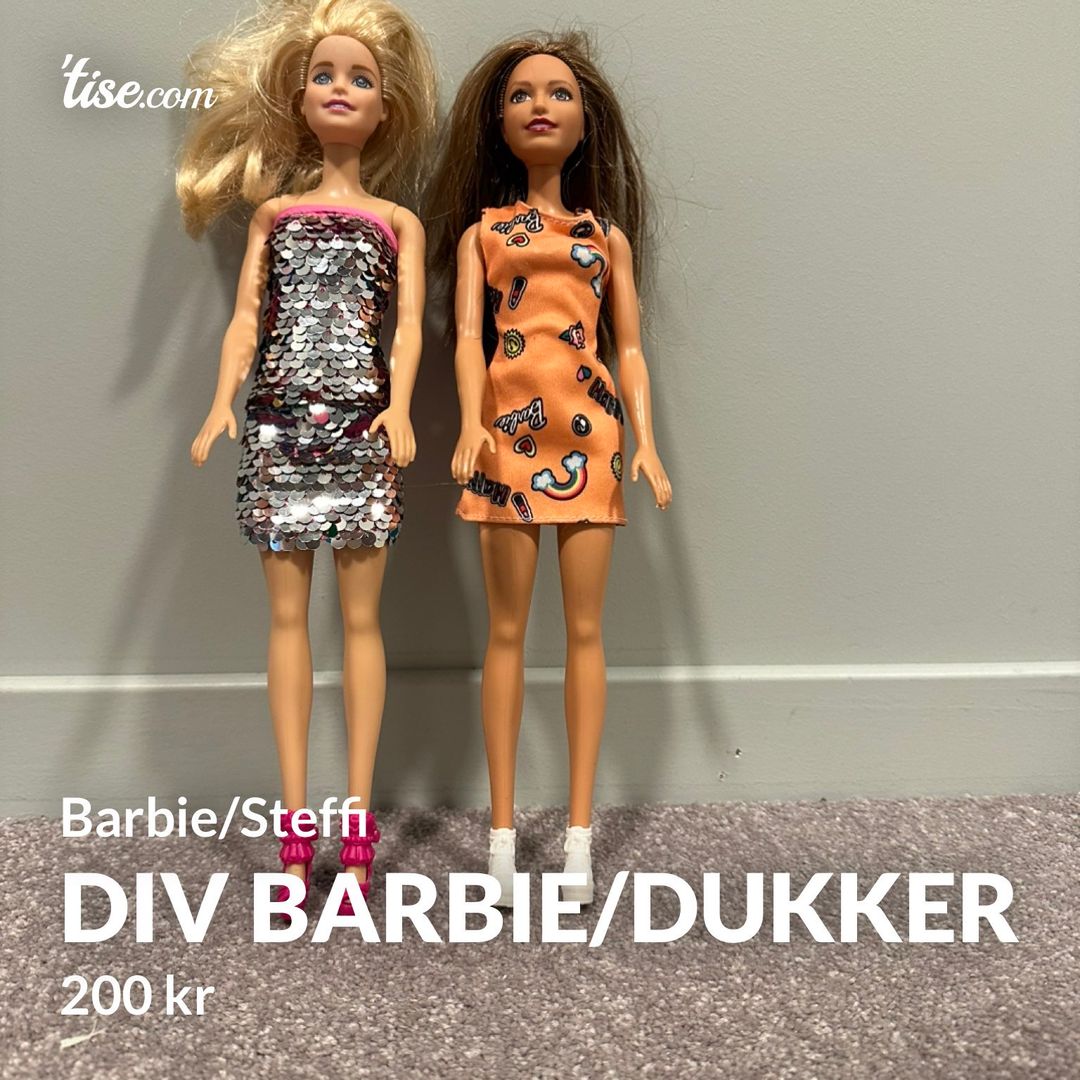 Div Barbie/dukker