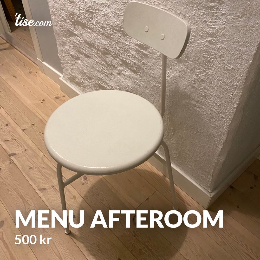 Menu Afteroom