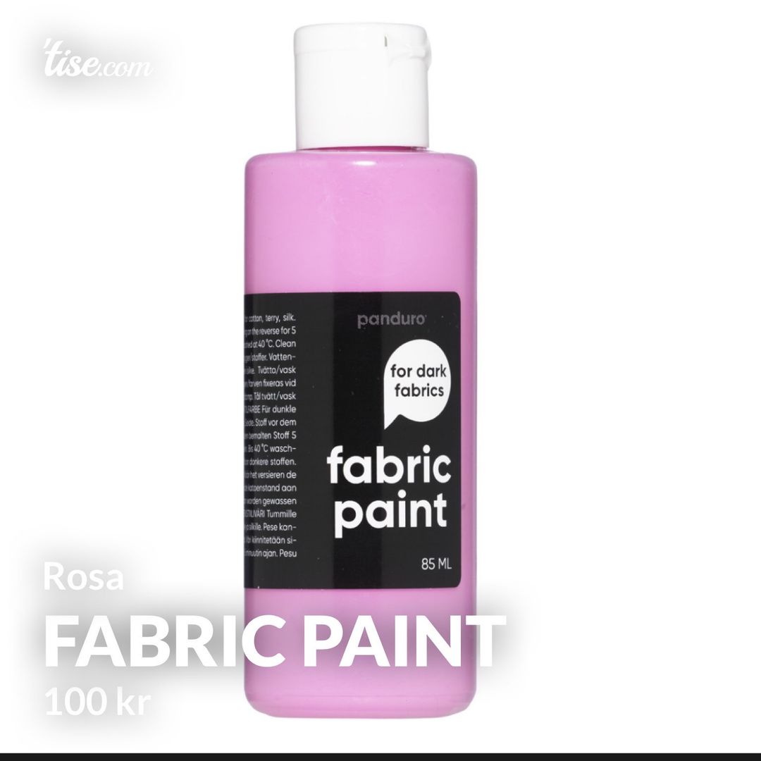 Fabric paint