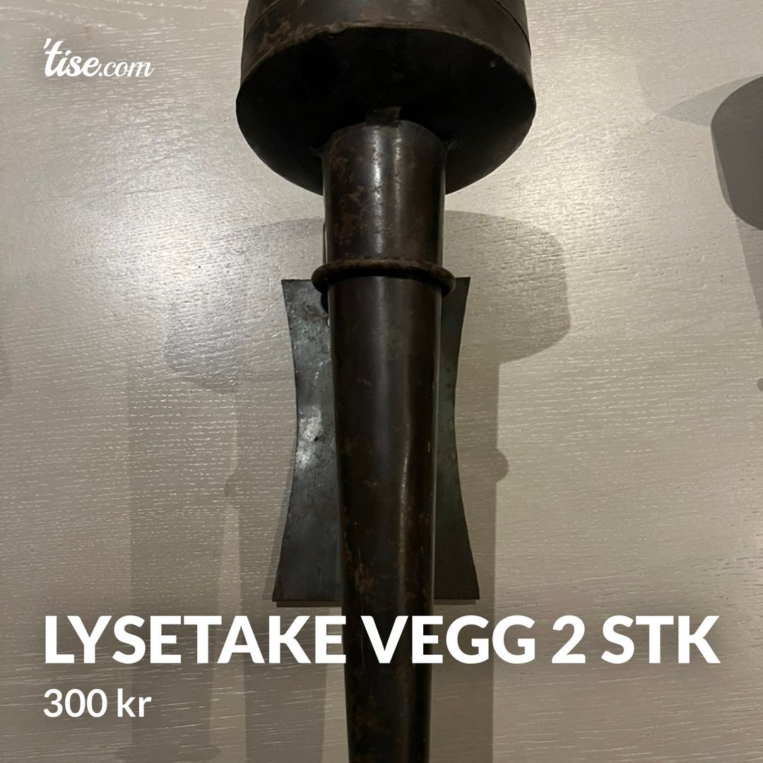 Lysetake vegg 2 stk