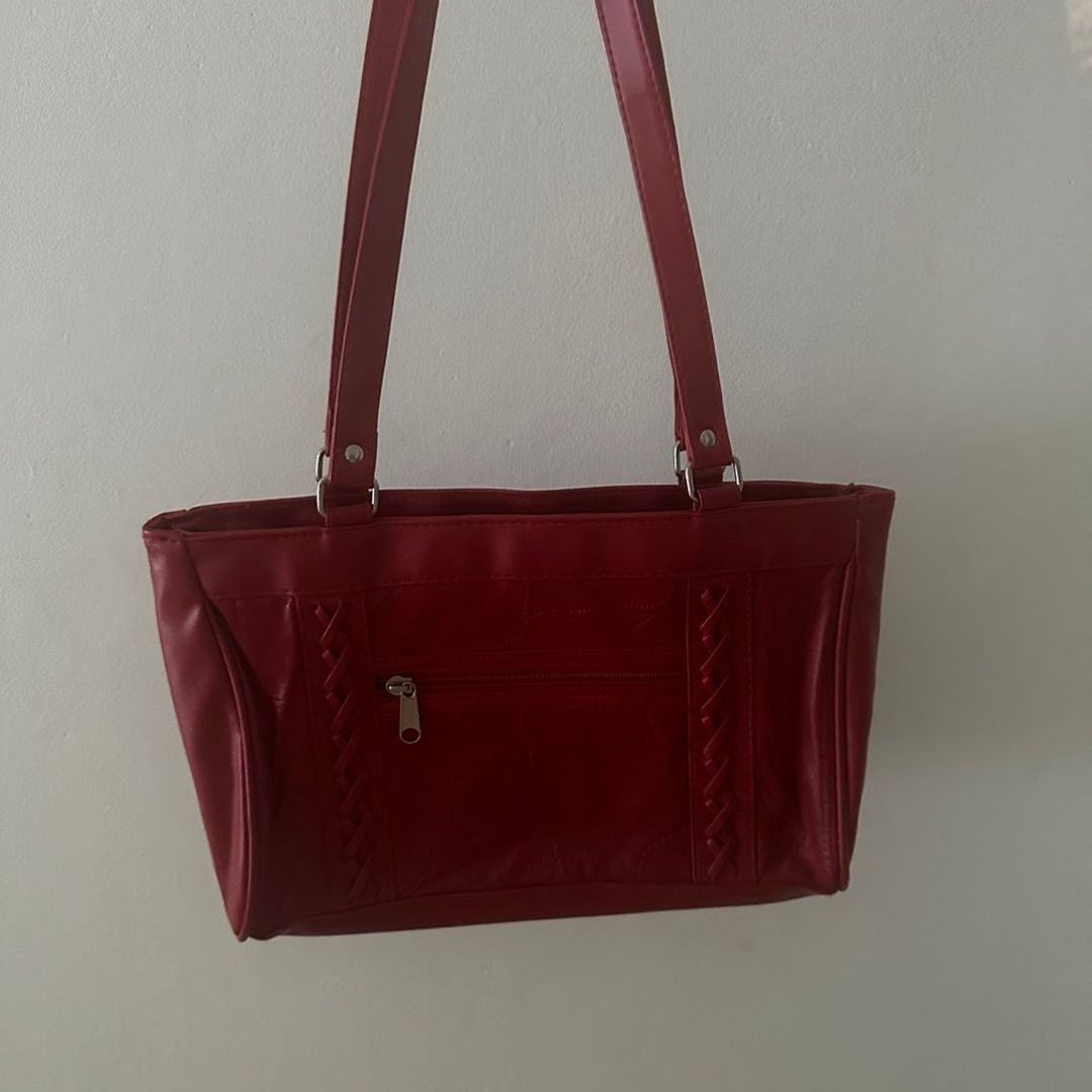 red purse