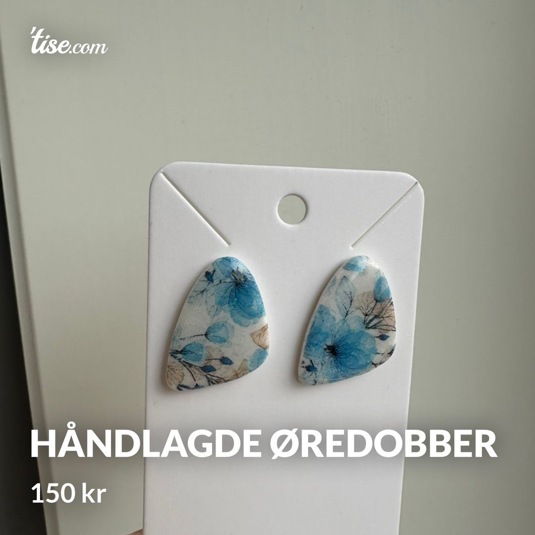 Håndlagde øredobber