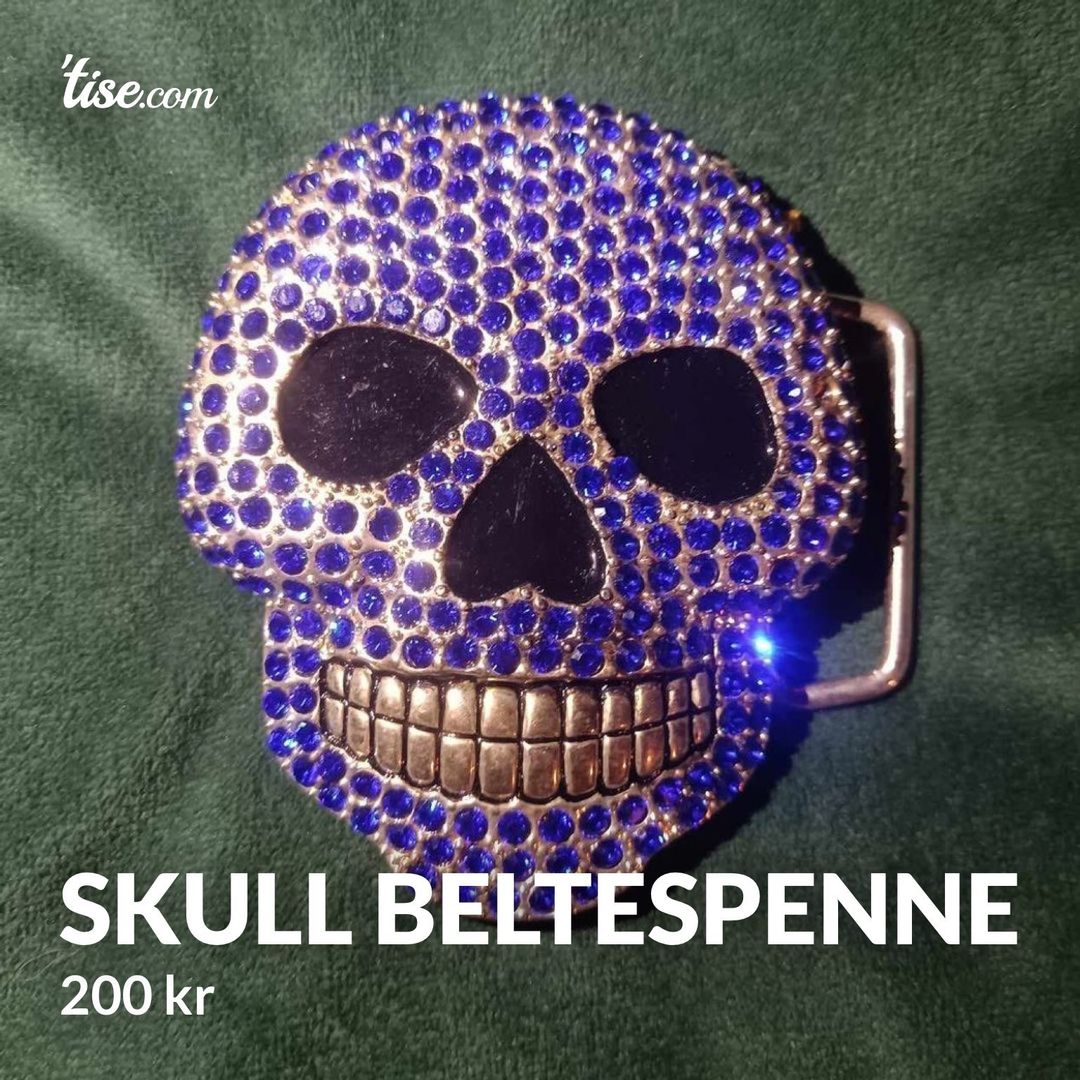 Skull beltespenne