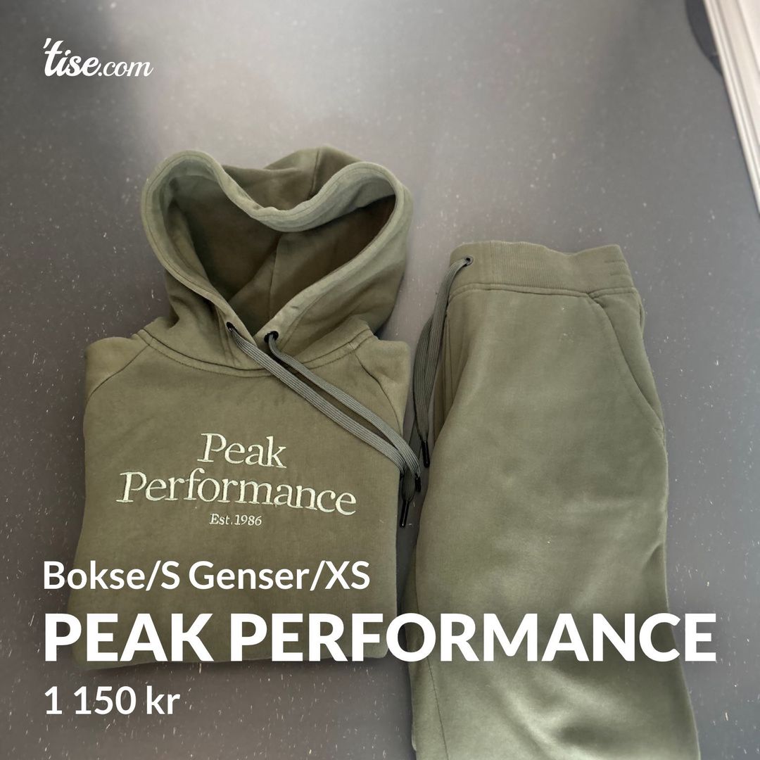 Peak Performance