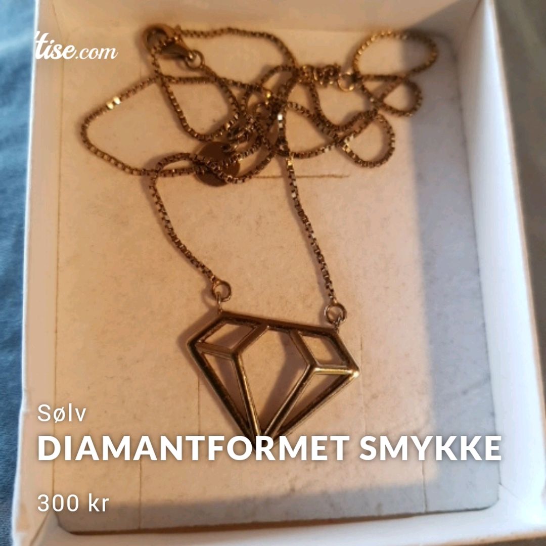 Diamantformet Smykke