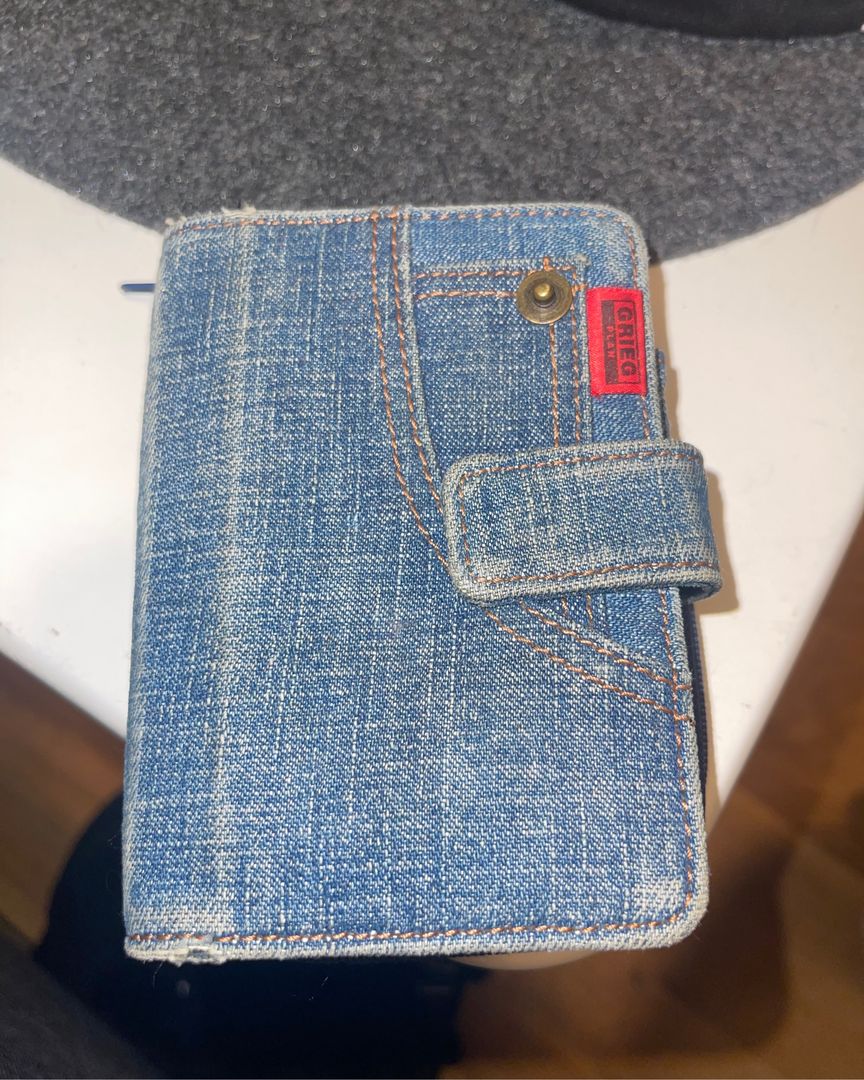 Denim lommebok