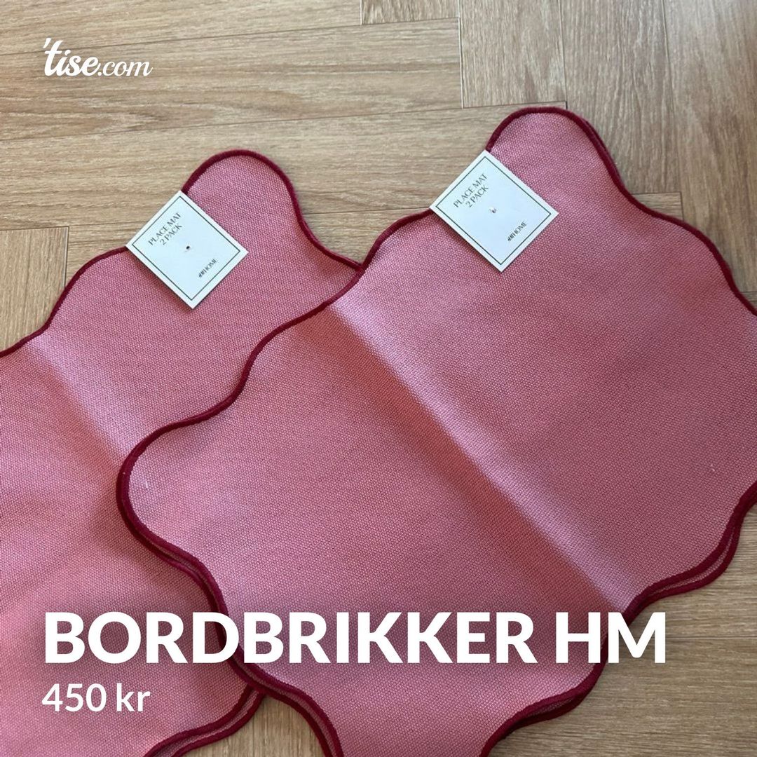 Bordbrikker hm