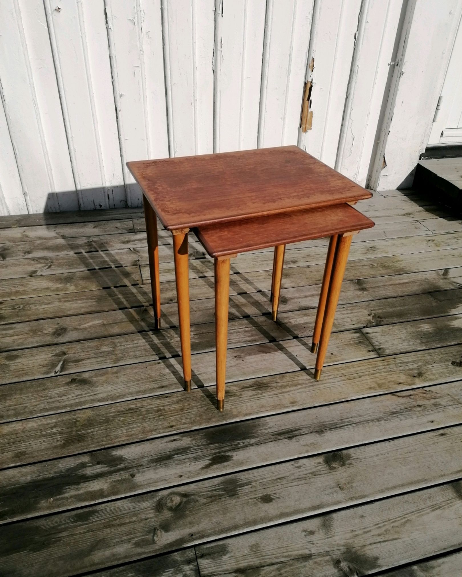 Teak Settebord